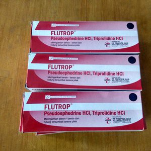 FLUTROP TABLET PER STRIP / Obat Untuk Flu / Hidung Tersumbat / Pilek