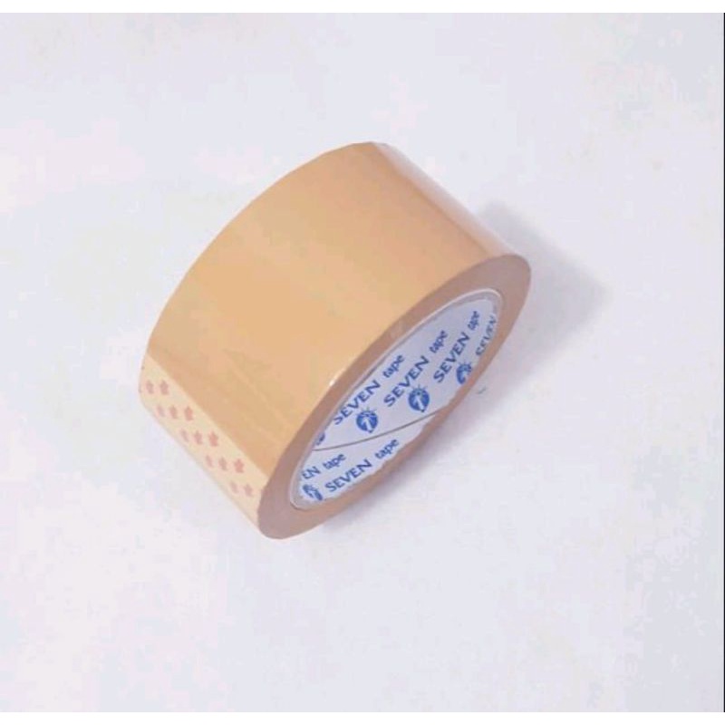 LAKBAN ISOLASI LEBAR 5CM ( 2&quot; ) HARGA PER ROLL ISI 90 YARD