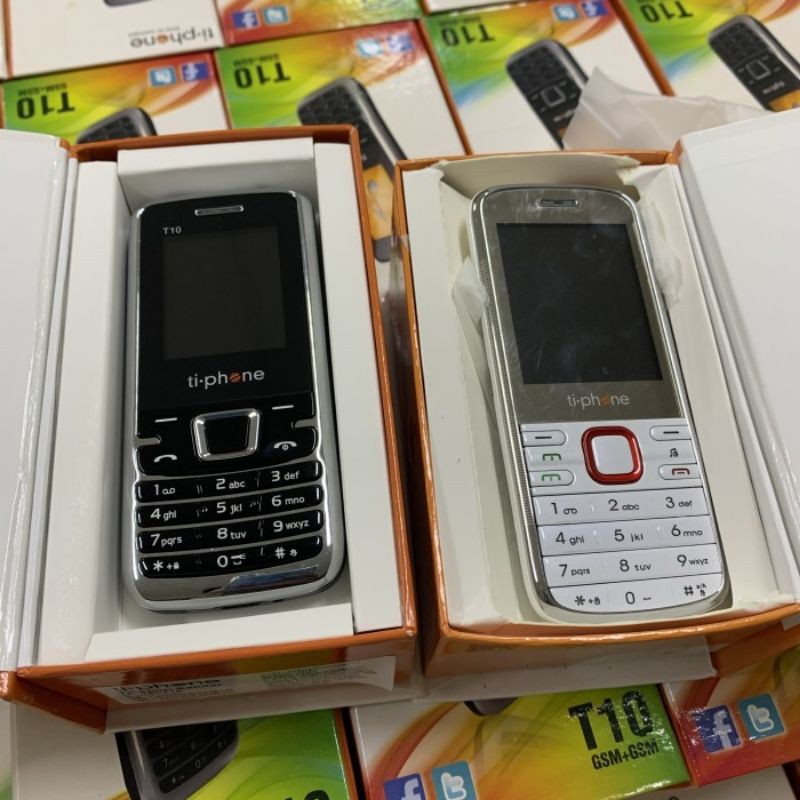 Handphone HP Murah tiphone T10 HP Jadul Mini Telpon SMS Radio Musik Internet