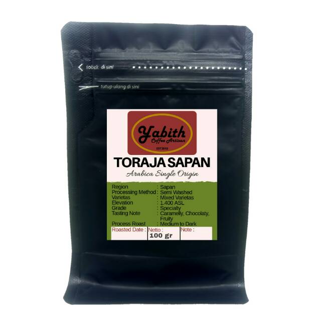 

TORAJA SAPAN LUAK - SEMI WASHED - VERY FRESH ROAST