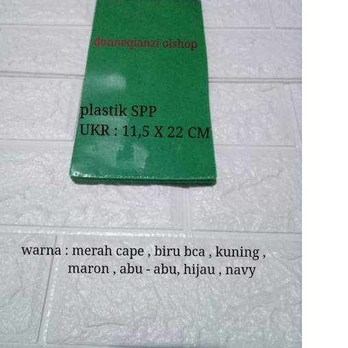 

Kirim Langsung plastik SPP , plastik iuran , 11,5 X 22 CM , minim : 1 pak ( isi 100pcs ) 3KD!!