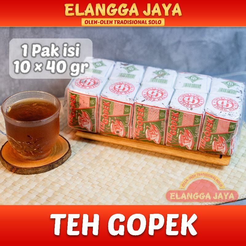 

Teh GOPEK SLAWI 1 Pak (10 × 40 gram)