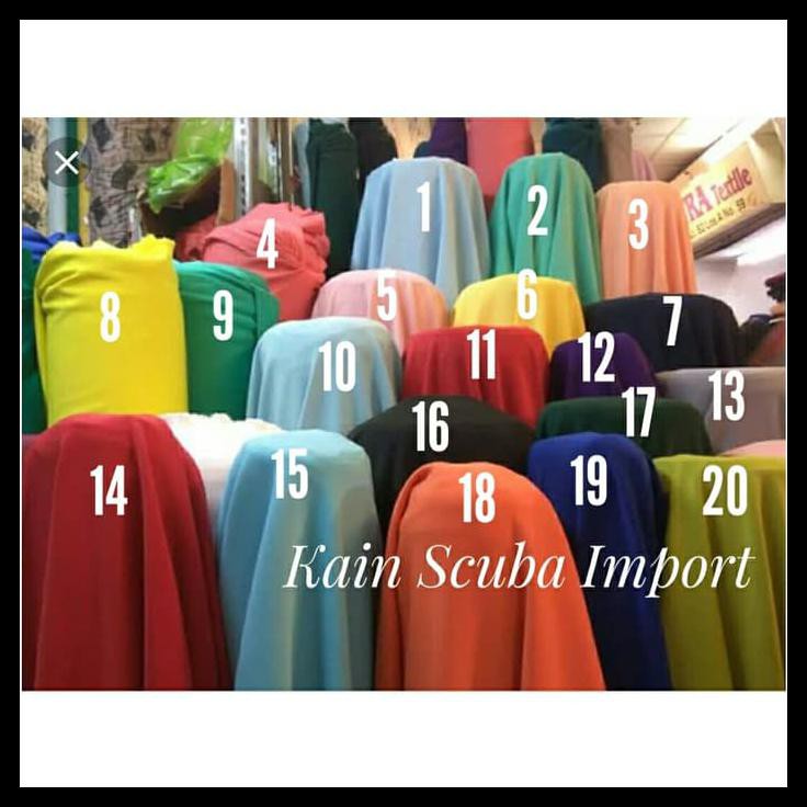 KAIN BAHAN SCUBA IMPORT_BAHAN SCUBA/NEOPRENE