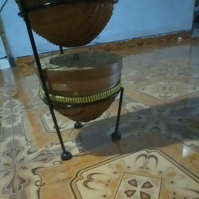 Rak Bambu Tutup Susun 4