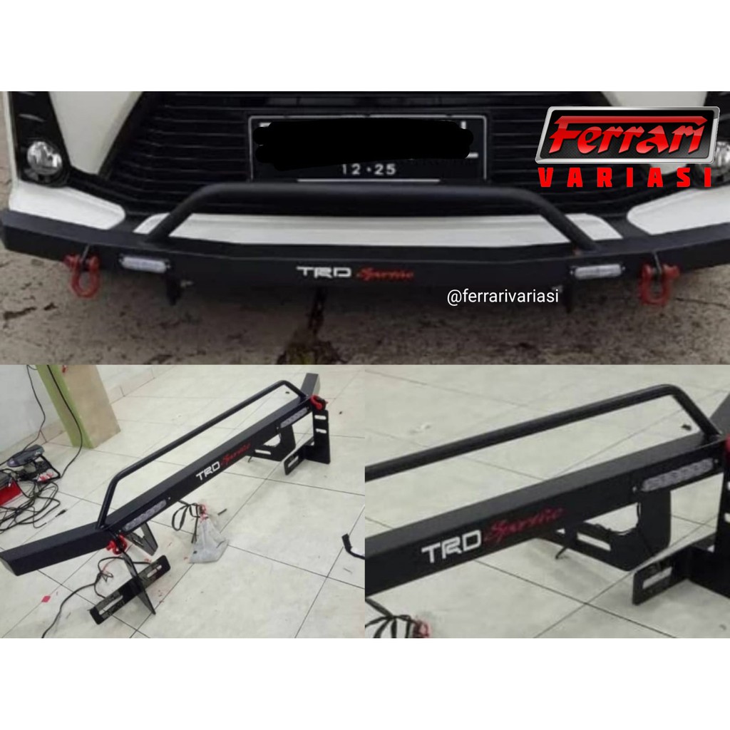 Jual Bumper Tanduk Depan Full Besi TRD Mobil Avanza Xenia Ferrari Variasi Indonesia Shopee Indonesia