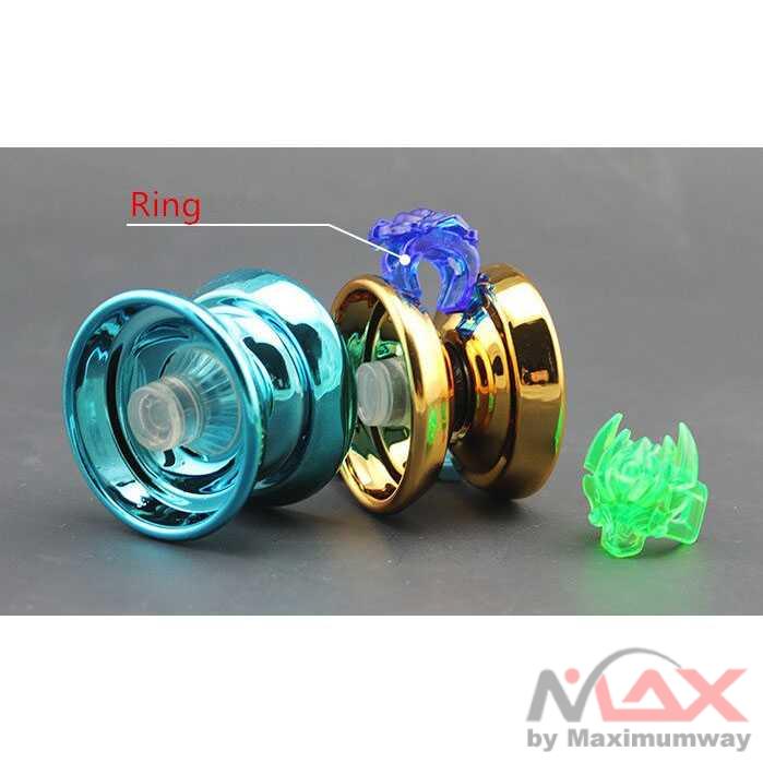 MOONBIFFY Mainan Yoyo High Speed Bearing Blazing Teens yo-yo - M3016 Warna Biru