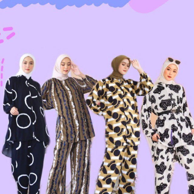 pajamas set motif armii.id vol1