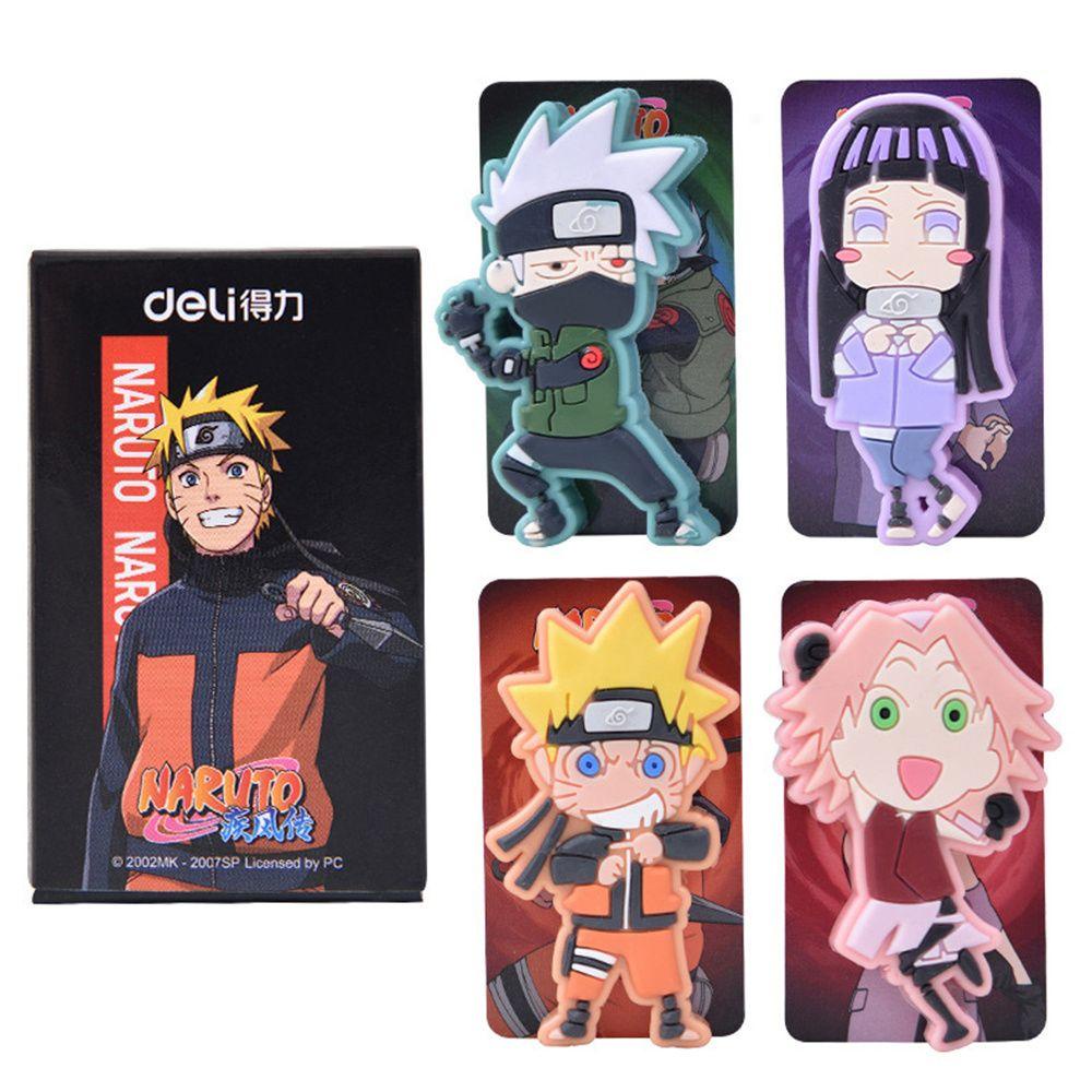 Lanfy Naruto 3D Eraser Student Anak Untuk Menghapus Pensil Perlengkapan Koreksi Alat Tulis Sekolah Penghapus Karet