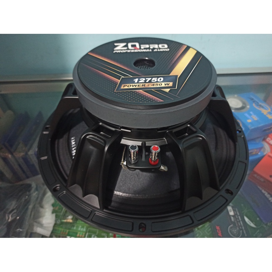 PROFESIONAL LOAD SPEAKER ZQPRO 12750 400W MID LOW 12 INCH