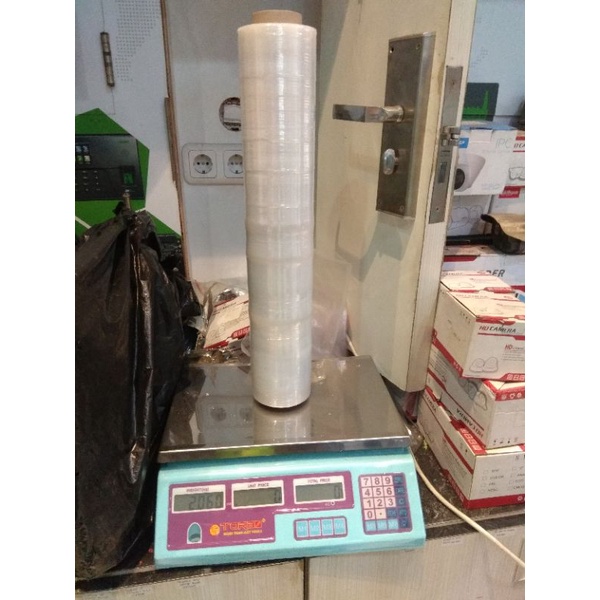 stretch film /plastik warpping 50 cm warpping bening 17 mc - 250 meter