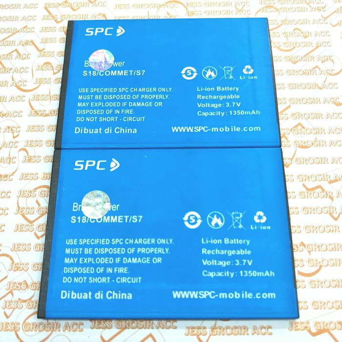 Baterai Battery Batre Batt Original SPC S7 / S18 COMMET COMET