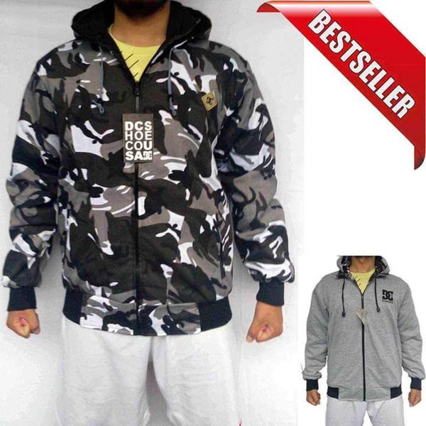 Jaket Jumbo Bolak Balik DC ARMY LORENG RUSIA
