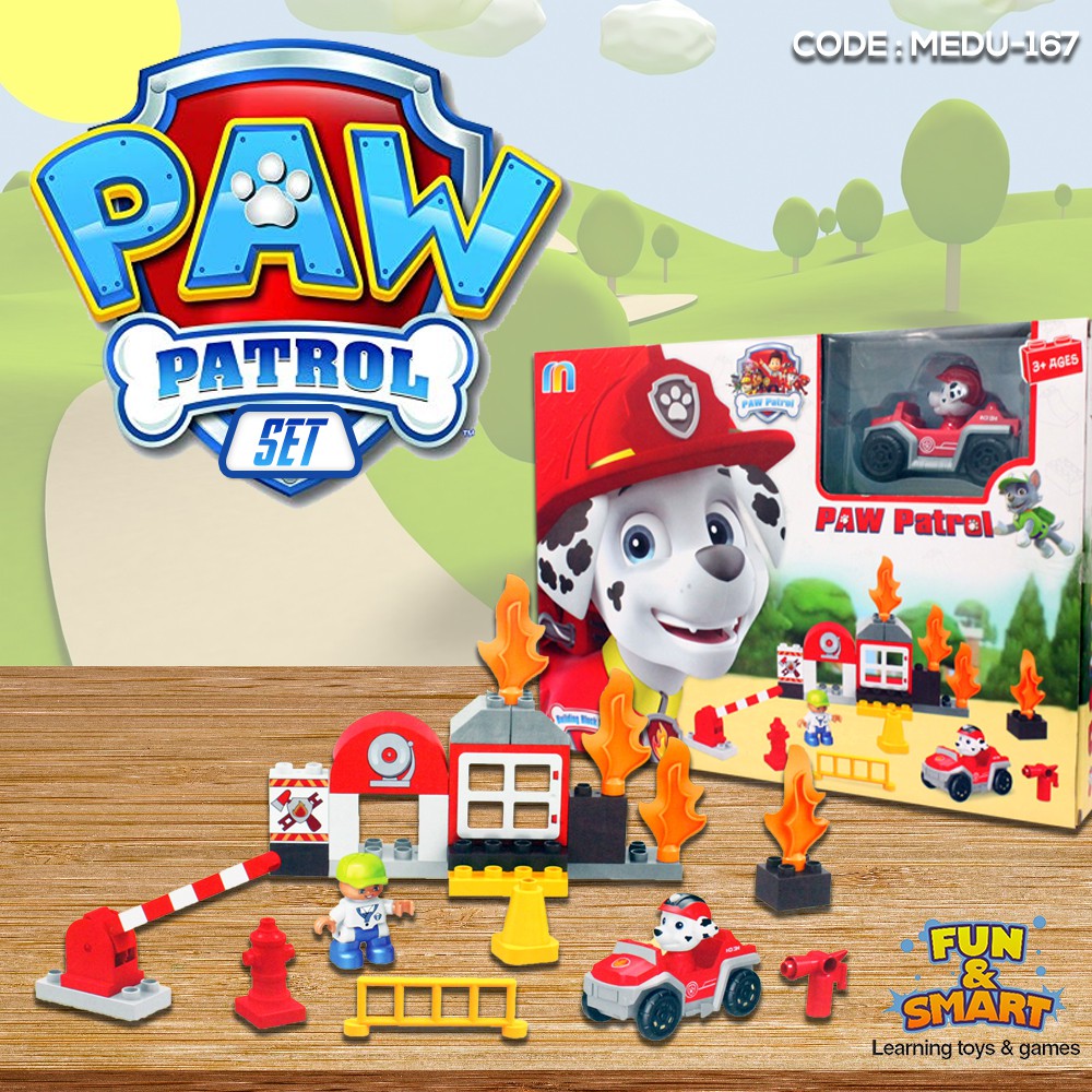 Mainan anak anjing patrol PAW PATROL SET TOYS