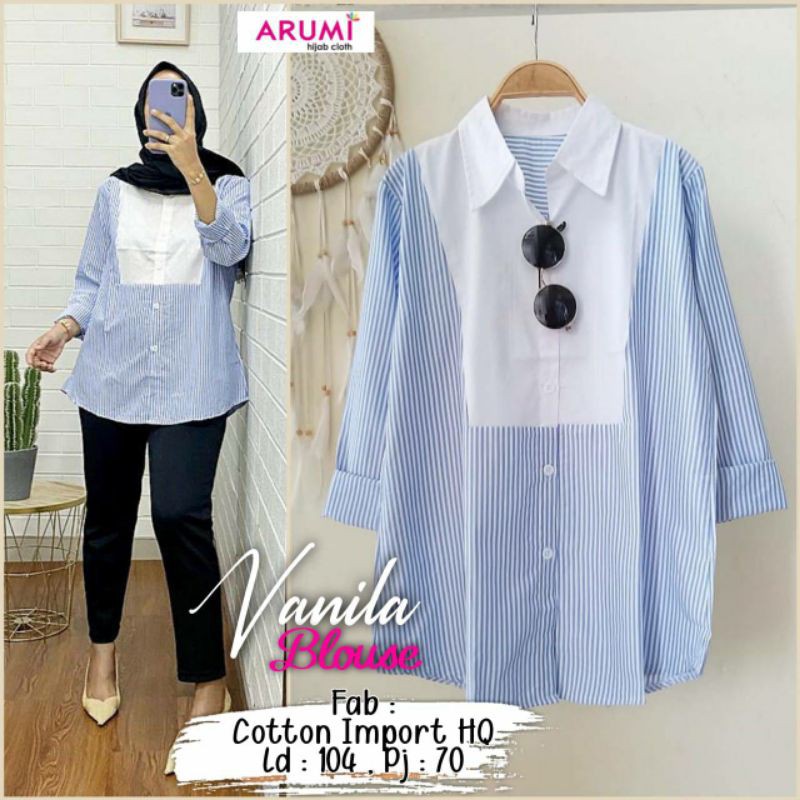 VANILA ARYANI BLOUSE BY ARUMI /READY/