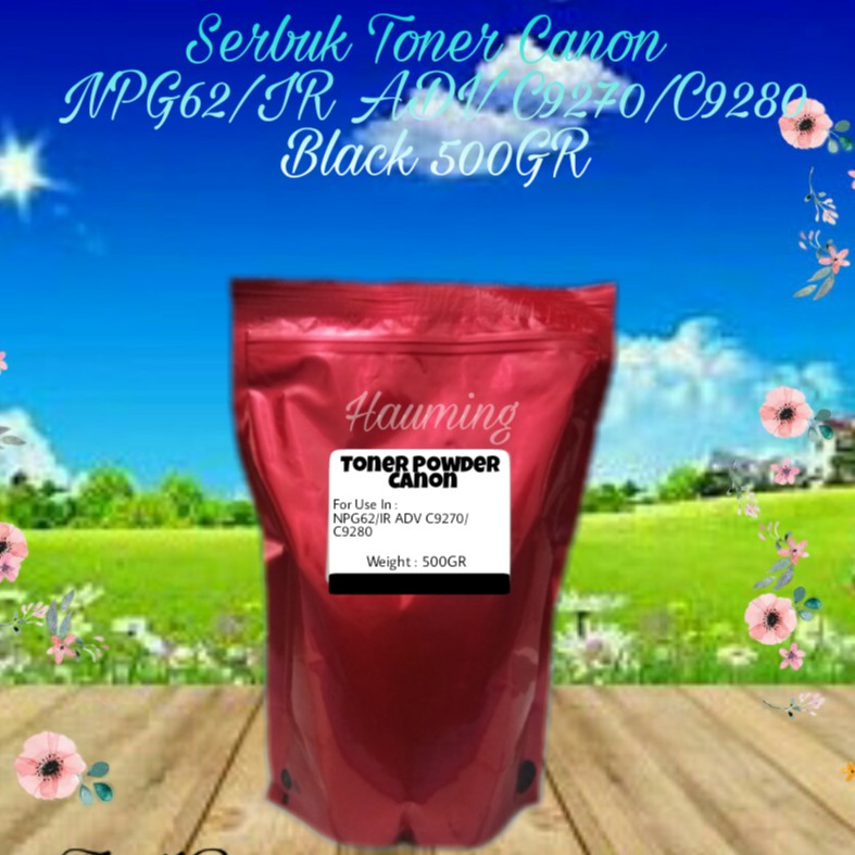 Serbuk Toner Canon Advance NPG62 NPG 62 IR ADV C9270 C9280 IRC-9270 9280 IRC9270 Black 500gr