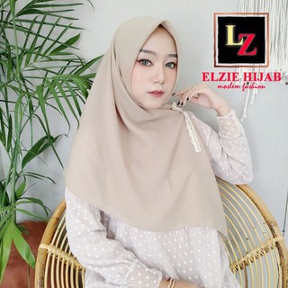 ELZIE HIJAB | JILBAB INSTAN RENDA JILBAB SEGI EMPAT