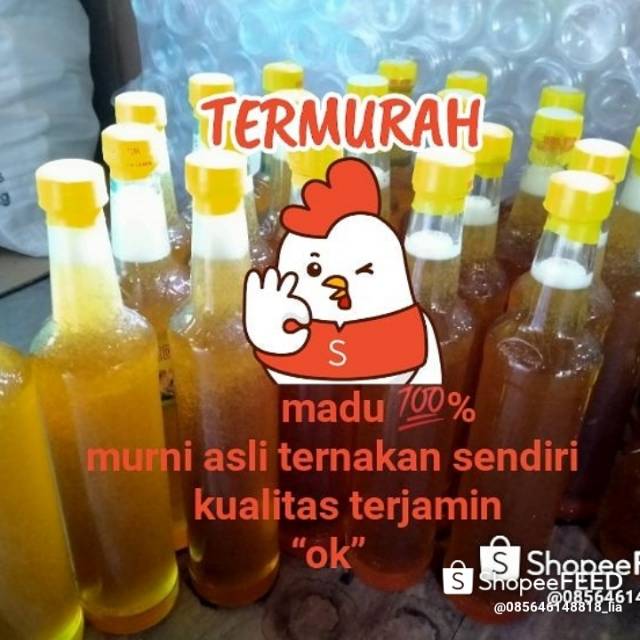 

Madu murni kembang randu premium 460 ml