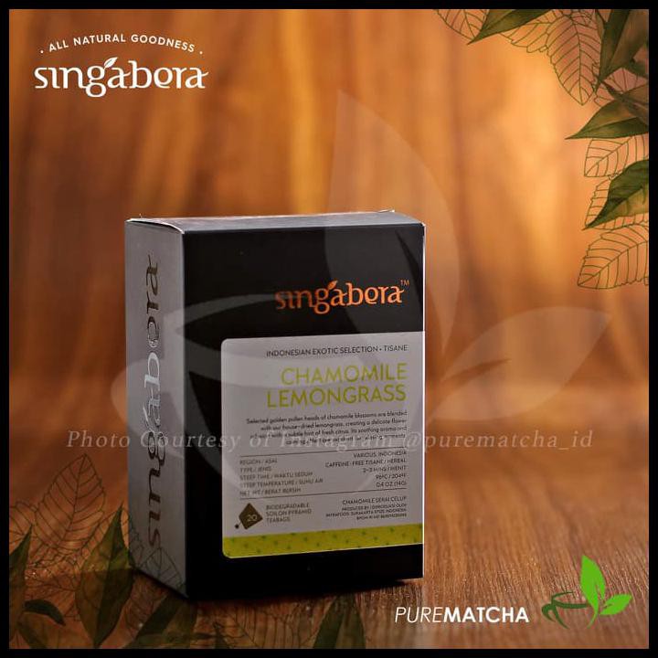 

Singabera Teh Premium Indonesia - Singabera Chamomile Lemongrass 20Tb