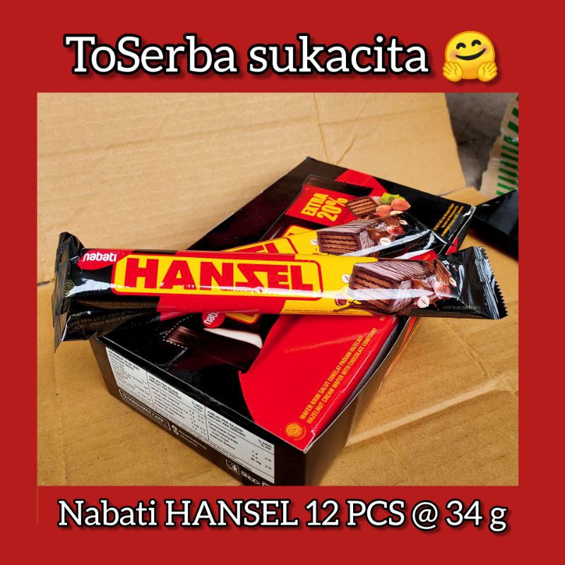 

Nabati hansel 12 pcs @34g