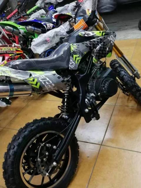 MOTOR MEDIUM TRAIL MT 2 WATER PRINTING 50CC MESIN 2 TAK~MOTOR MINI-MOTOR CROSS-MAINAN MOTOR ANAK