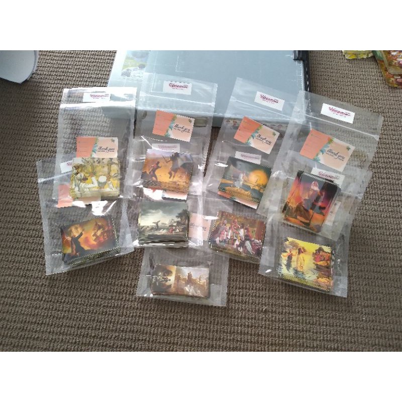 

Stiker Tokoh Alkitab 1 set isi 50 dan 20pcs #01