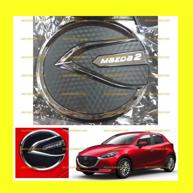 Tank Cover Mazda2 Platinum Carbon Mazda 2