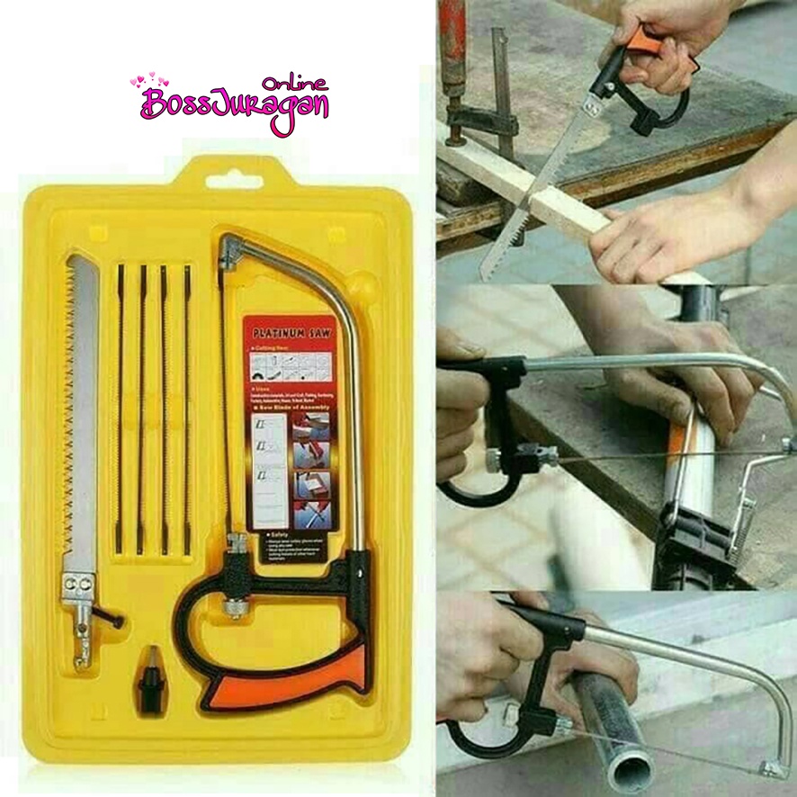 (BOSS) Magic Saw / Gergaji Set / Set Gergaji Serbaguna / Gergaji Multifungsi / Magic Handsaw