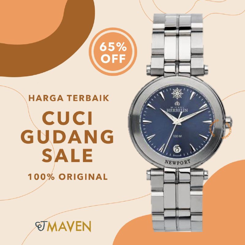 Jam Tangan Michel Herbelin MH 12486/BAP15