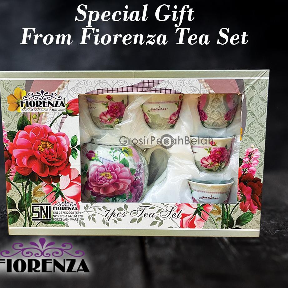 YAR09H Tea Set Fiorenza AK-814D £ (Best Produk)