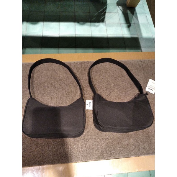 TAS RUBI UNDERARM SHOULDER BAG BLACK