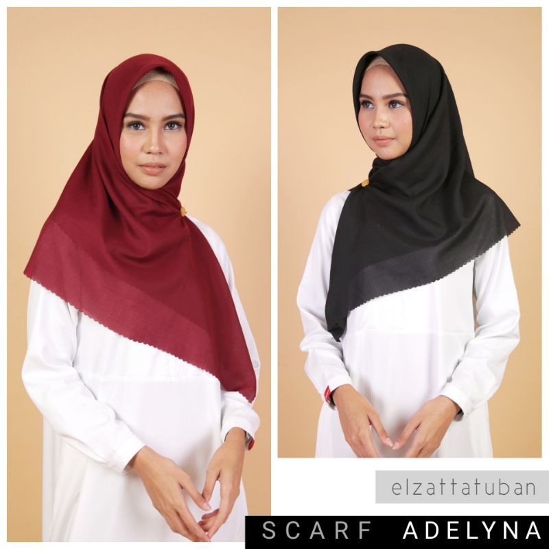 Dauky Scarf Adelyna Kerudung Segiempat Lasercut