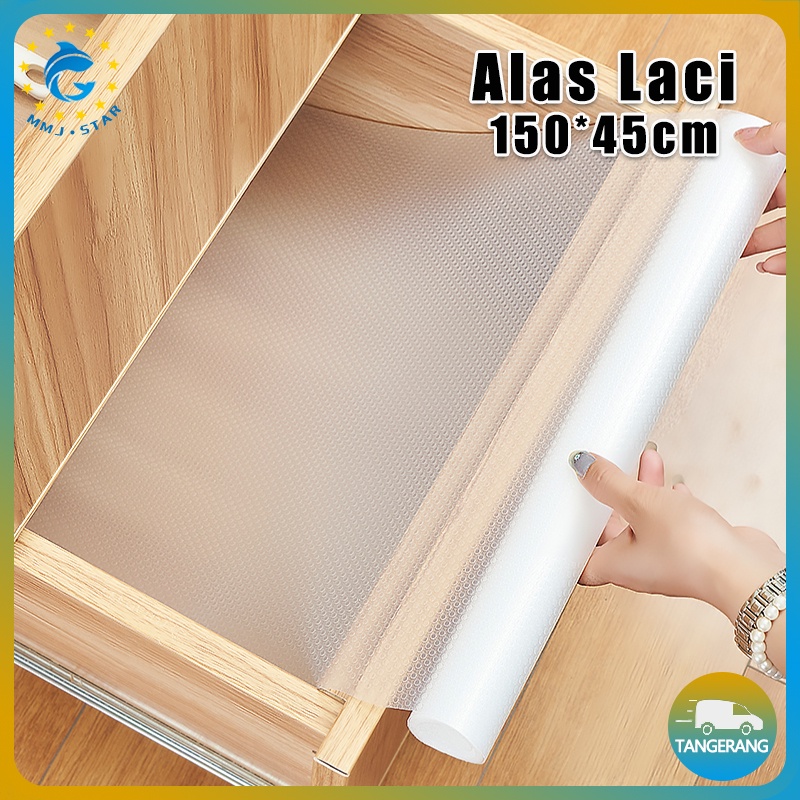 【150*45 CM】Alas Lemari Anti Air/Tikar Kabinet/Alas Laci/Alas Laci Dapur/Waterproof Drawer Mat/Alas Laci Non Slip Anti Air