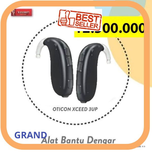 Alat Bantu Mendengar Oticon Xceed 3 UP Original