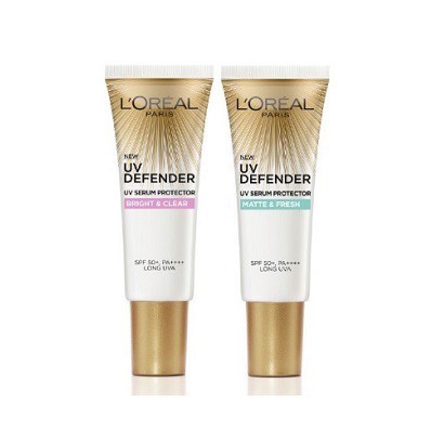 LOREAL UV Defender Serum Protector Sunscreen SPF 50+ | Sun Screen Sun 15ml (TUBE) by AILIN