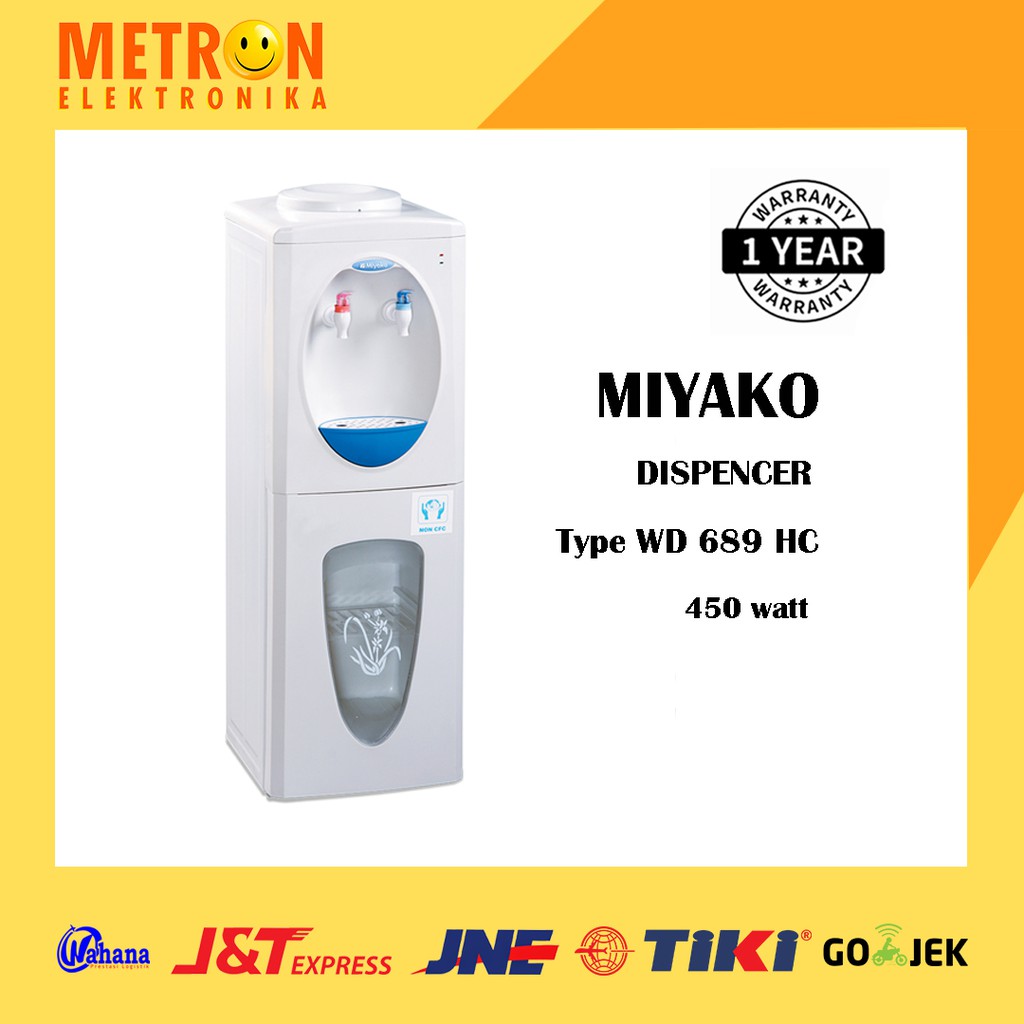 MIYAKO WD 689 HC /  DISPENCER P/D HOT AND COLD / WD689HC