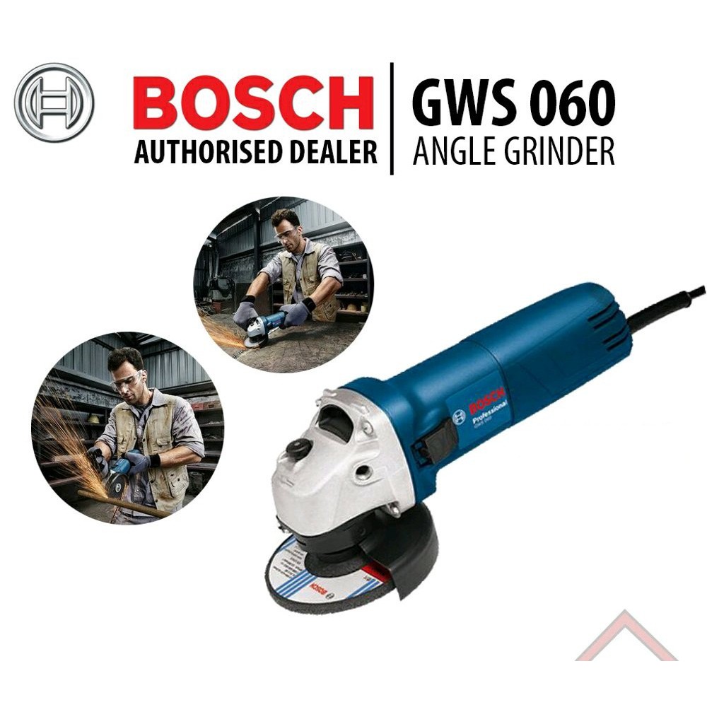 Gerinda / Gurinda Tangan 4 Inch Bosch GWS 060