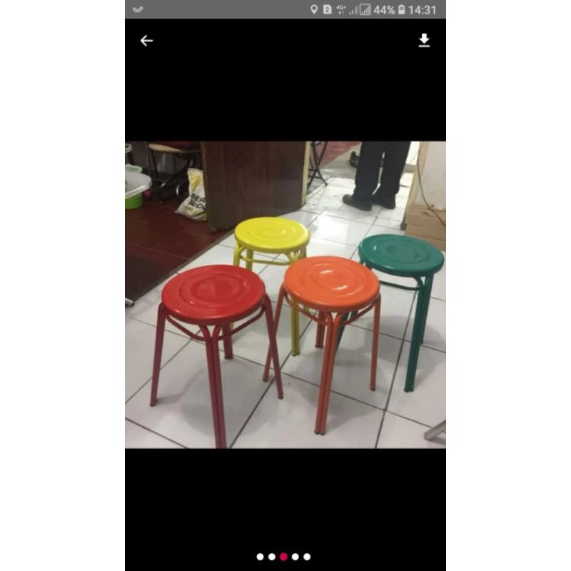 kursi baso/besi/dingklik