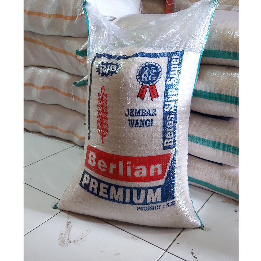 

Beras RJB Berlian Premium slyp super jembar wangi 25 kg karung