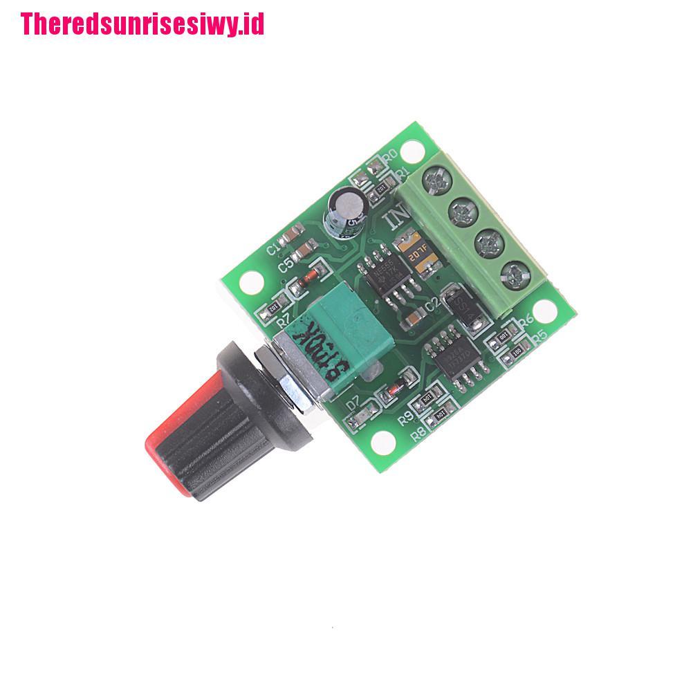 【Theredsunrisesiwy.id】1.8V 3V 5V 6V 12V 2A Low Voltage Motor Speed Controller PWM 1803B M216