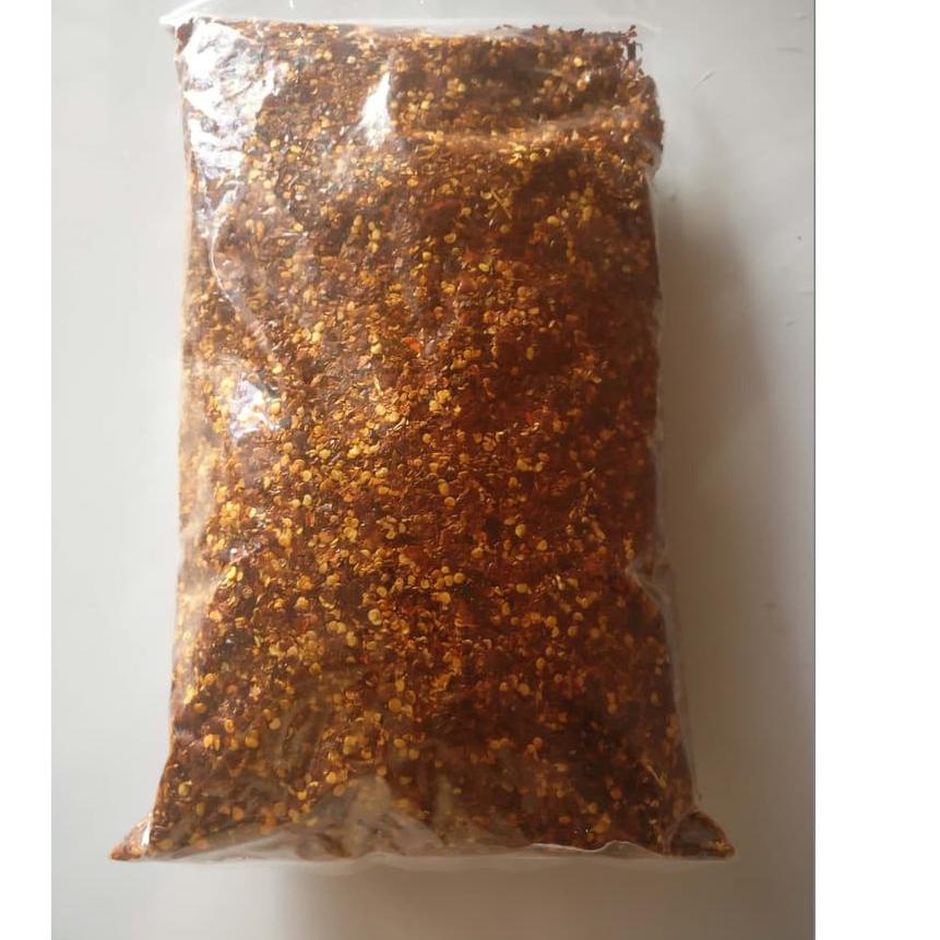 

Update! Chilli flake / cabe kasar kering 1KG Murni Halal Import