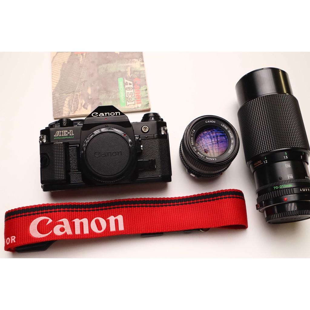 Kamera Analog Canon AE-1 Program Super Mulus Sekali Normal