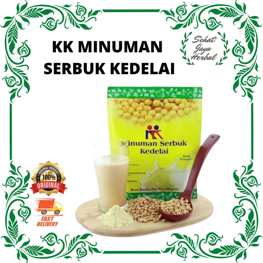 

SUPER HEMAT KK Minuman Susu Serbuk Kedelai Soya bean Milk Powder 400 gram