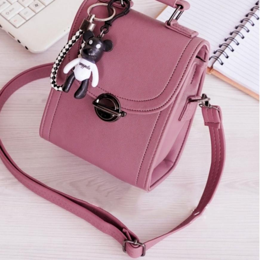 «BRAND» Tas Slempang Wanita Buat Kondangan/Tas Santai/Sling Bag/Tas Selempang Remaja OOTD/Tas Pocket