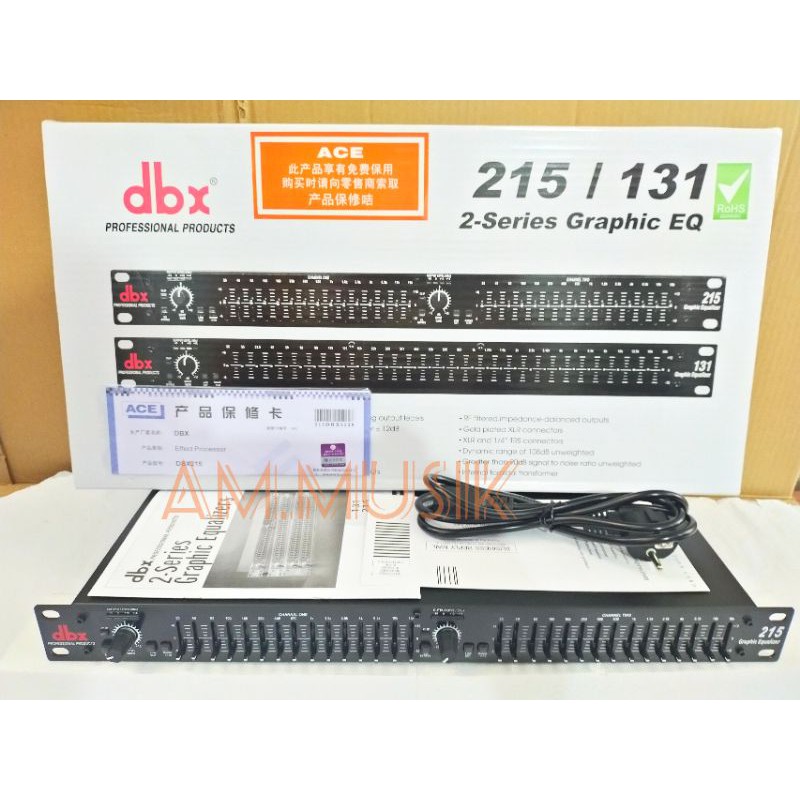 Equalizer DBX 215/131 dual band | Shopee Indonesia