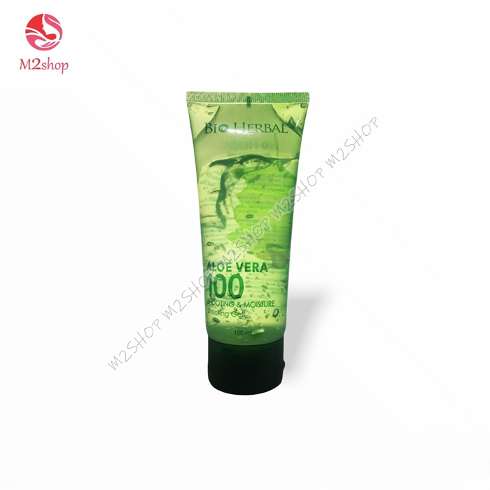 [COD] Bioherbal Aloevera Tube 100 Ml Bpom | Melembabkan Kulit Wajah dan Tubuh 14 hari