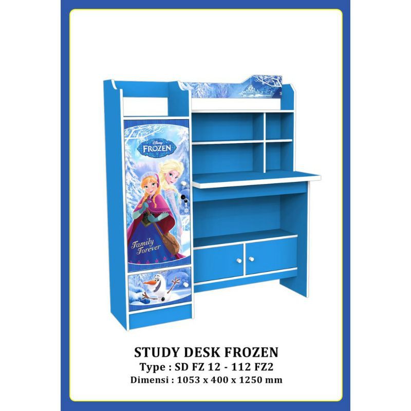Meja Belajar Frozen Kea Panel