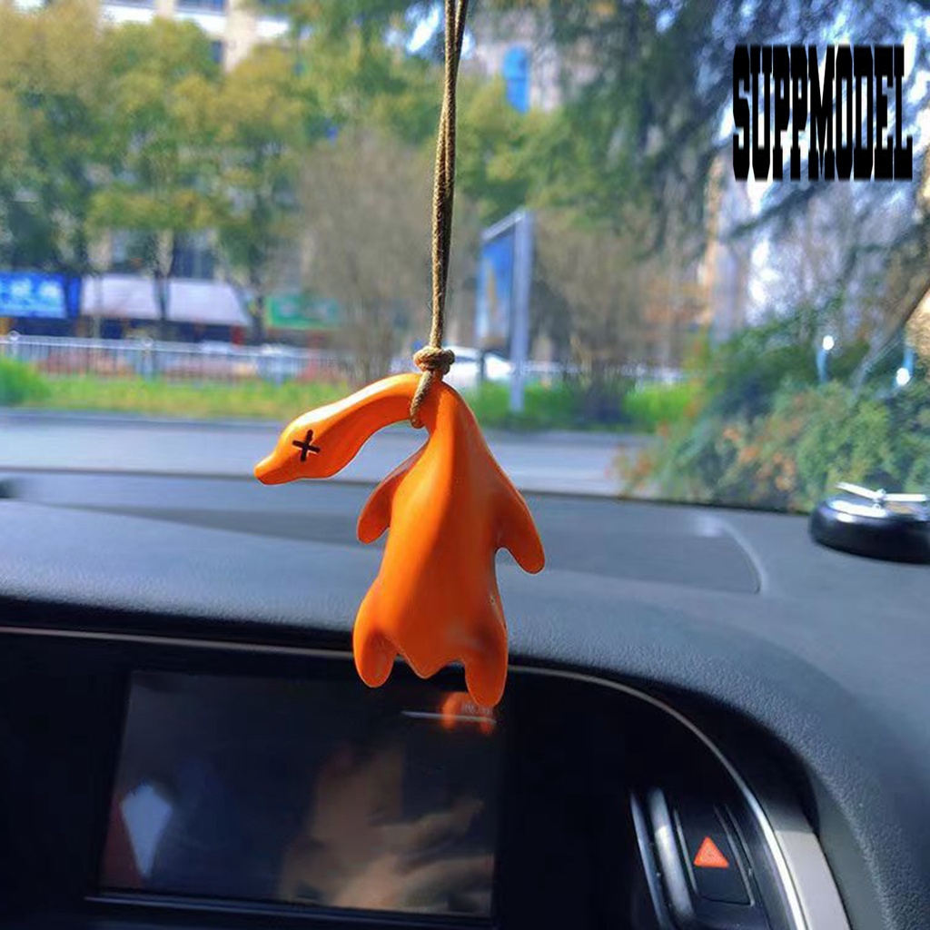 Suppmodelx Ornamen Gantung Model Bebek Panggang Bahan Resin Untuk Dekorasi Interior Mobil