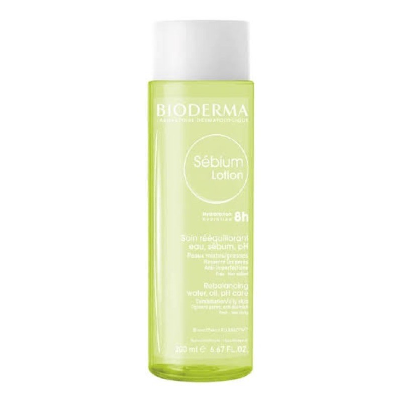 Bioderma Sebium Lotion (Toner) 50ml NEW ORIGINAL penyegar untuk kulit berminyak sensitif