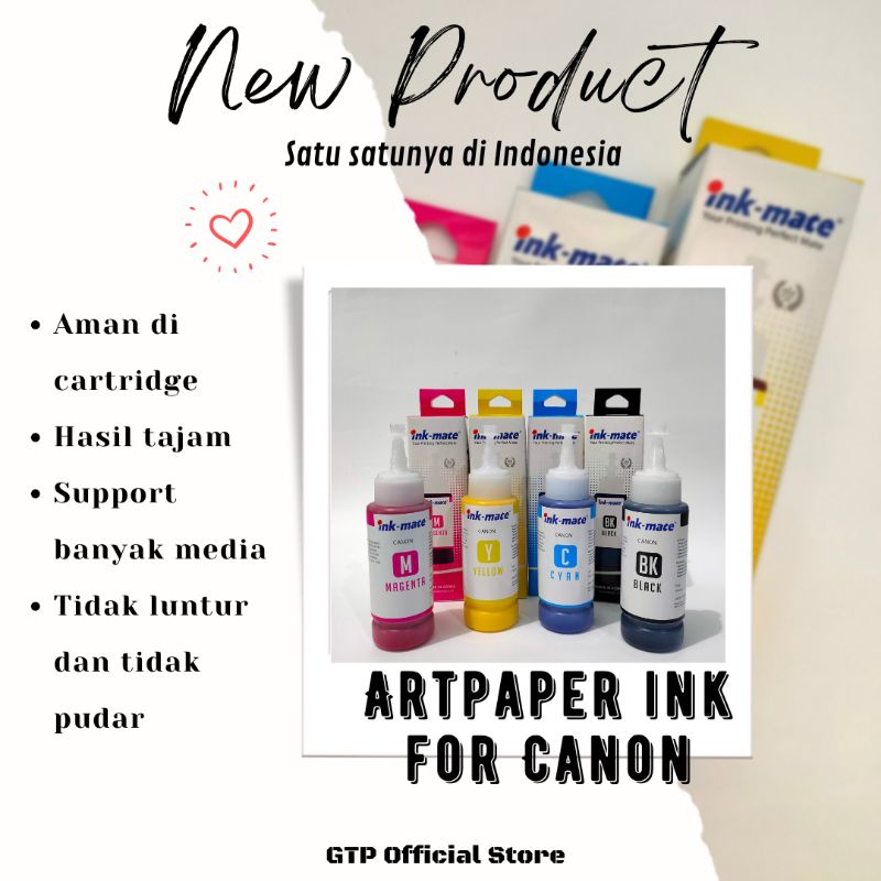 Jual Tinta Artpaper for Canon A3 (CMYKK) Shopee Indonesia