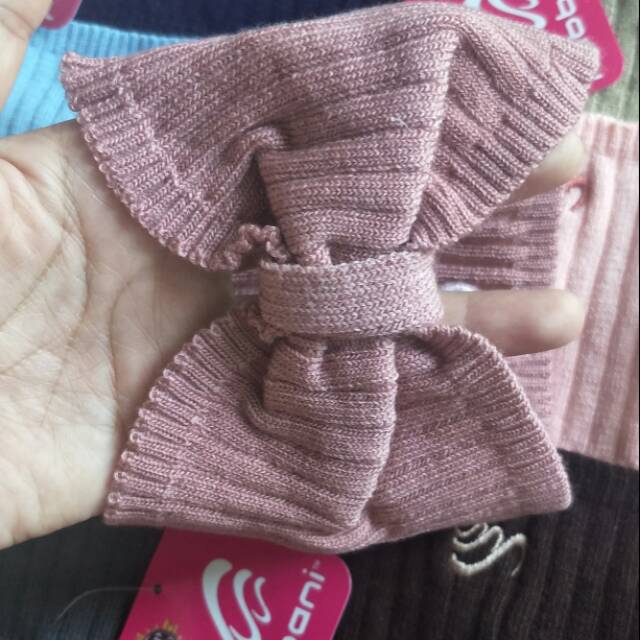 Bandana rajut bondu/bandana/rabbani/ciputrabbani/rabbaniori/rabbanidiskon/dalaman/rabbani/rajut/ori